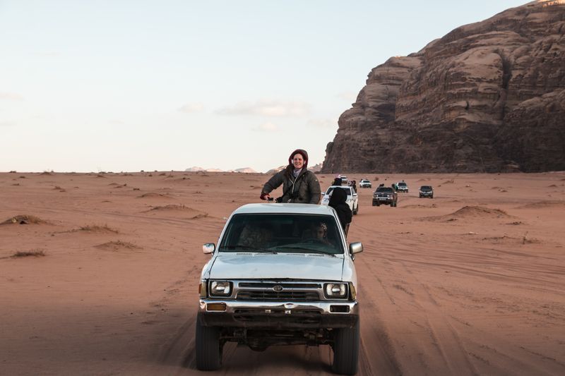 Excursion d'une journée dans le Wadi Rum depuis la ville d'Aqaba (AQ-JHT-003)